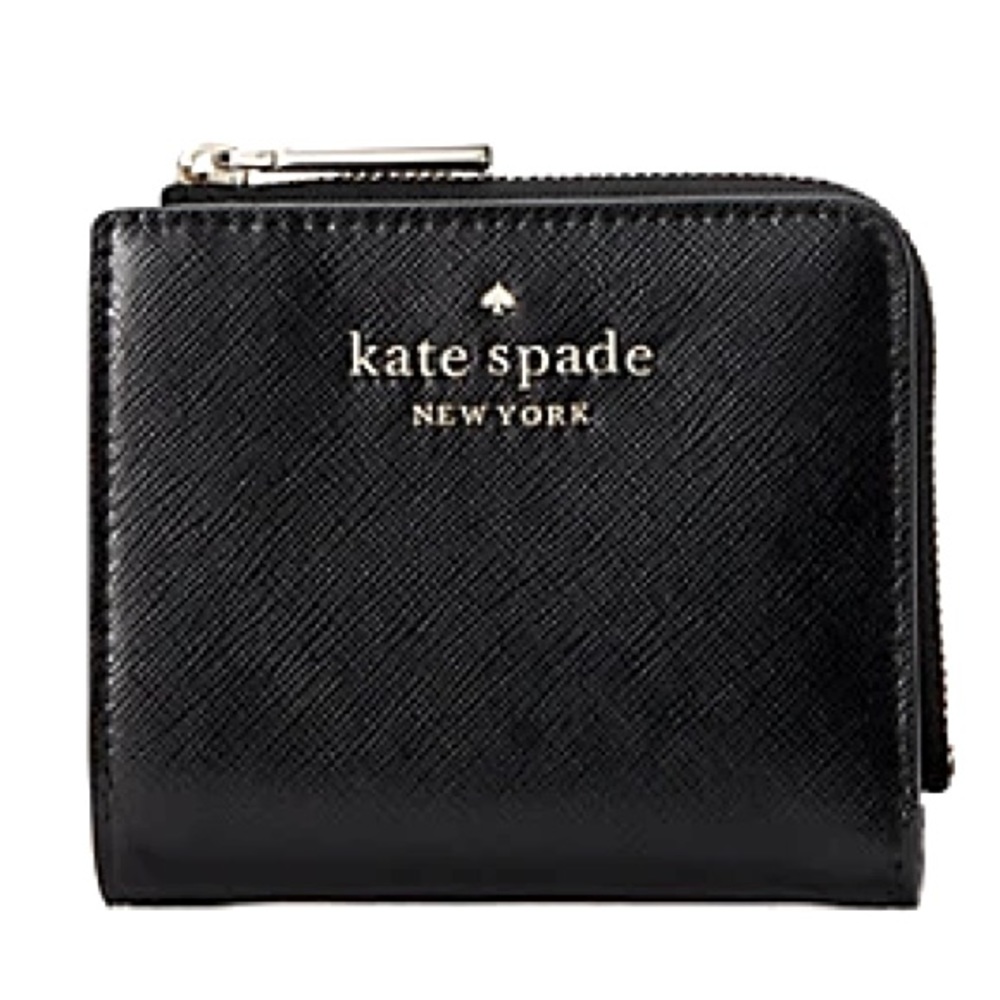 kate spade - staci l-zip bifold wallet